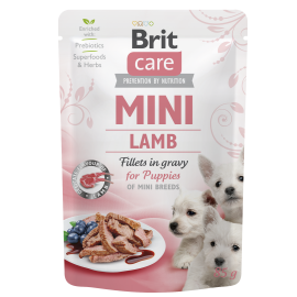 Pochon Brit Care Mini pour Chiot à l'Agneau 85g