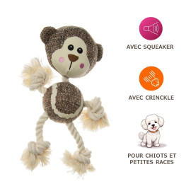 Peluche Singe avec corps...