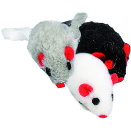 Souris en Peluche pour Chat