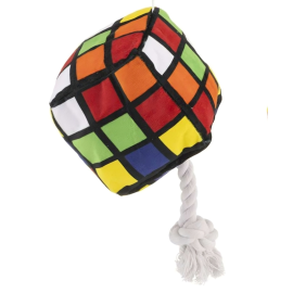 Cube Rubik en tissu avec Corde 10*10*10