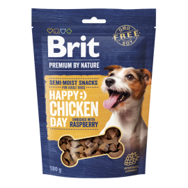 Brit Premium By Nature friandises tendres au Poulet et à la Framboise 180g