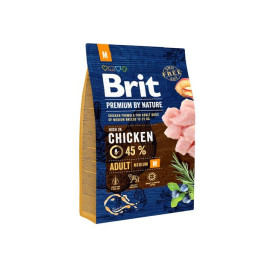 Brit Premium by Nature Adulte M au Poulet 3 kg