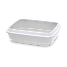 Bac à litière Jerry Gris Clair 50x40x H14.5cm