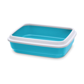 Bac à litière Jerry Turquoise 50x40x H14.5cm