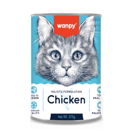Wanpy Pudding au Poulet pour Chat 375g