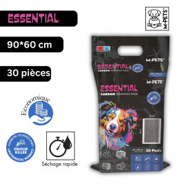 Essential Tapis Absorbants au Charbon Actif 90*60 - 30 pièces