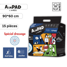AimPad Tapis Absorbants Spécial Dressage 60*90 - 15 pièces