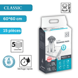 Puppy Tapis Absorbants 60*60 - 15 pièces