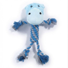 Peluche pour chien Coco l'Hippo 23cm