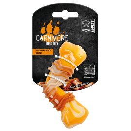 Jouet Dentaire Carnivore Boomerang Bone S - Goût Viande Fumée
