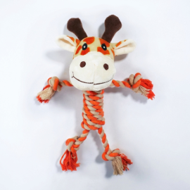 Peluche pour chien Zia la giraffe 28cm