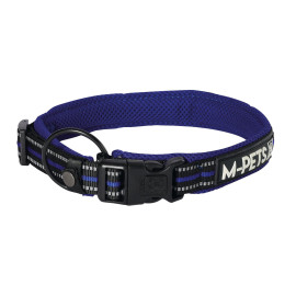 Collier Hiking Soft avec bandes réfléchissantes - L - Bleu