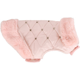 Manteau Pour Chien Coco Rose 30cm