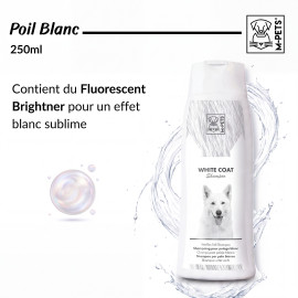 Natural Shampoing pour Chien au Poil Blanc 250ml