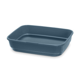 Bac à litière Felix Bleu 49,5x39xH12cm