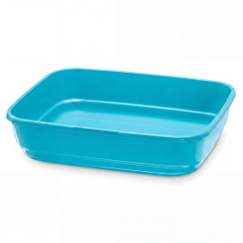 Bac à litière Felix Turquoise 49,5x39xH12cm