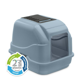 Maison de toilette EASY CAT 2nd life Avio Bleu 50x40xH40cm